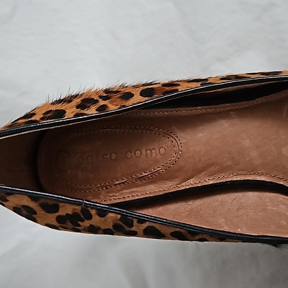 Corso Como Animal Print Calf Hair Pump with Padded insole Size 8 - Picture 4 of 16